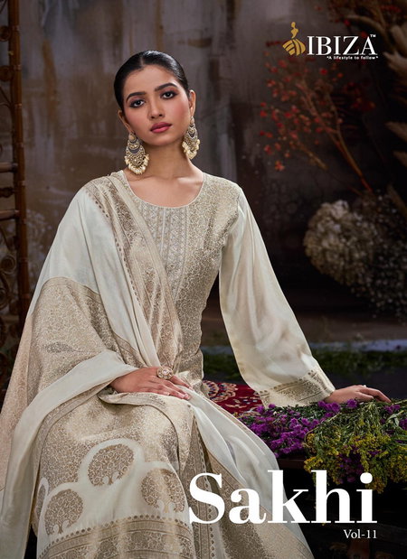Sakhi Vol 11 By Ibiza Banglory Silk Designer Salwar Kameez Wholesalers In Surat